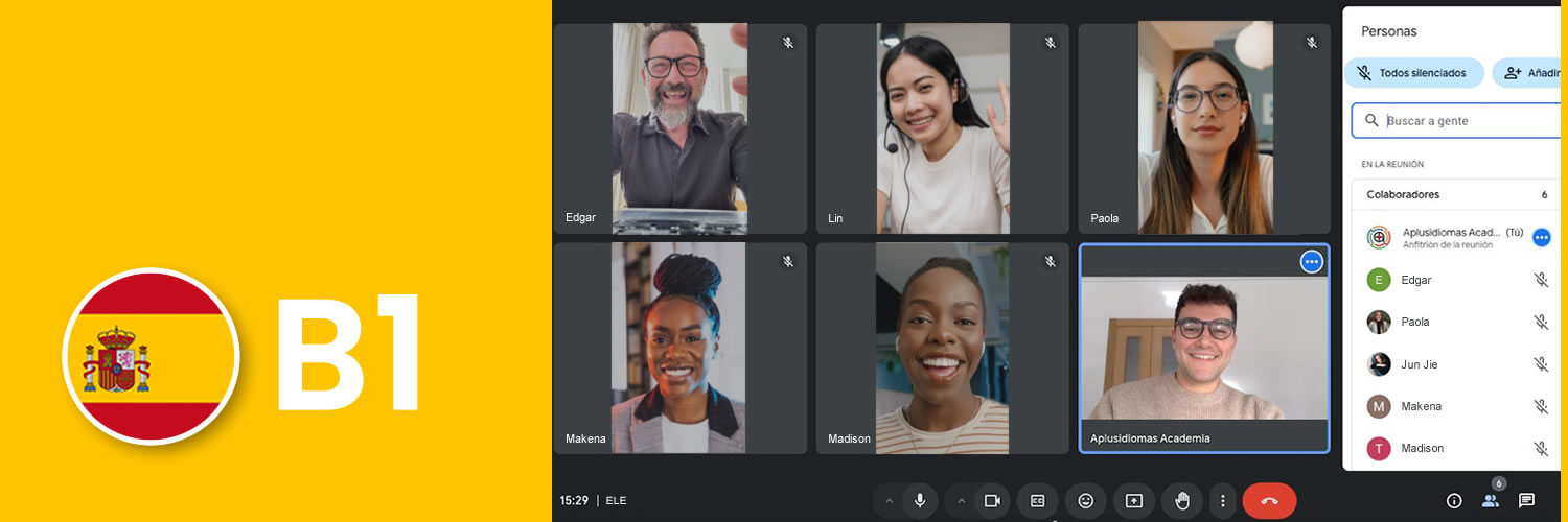Clases de español online nivel B1